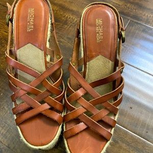 Michael Kors shoes size 11 brown